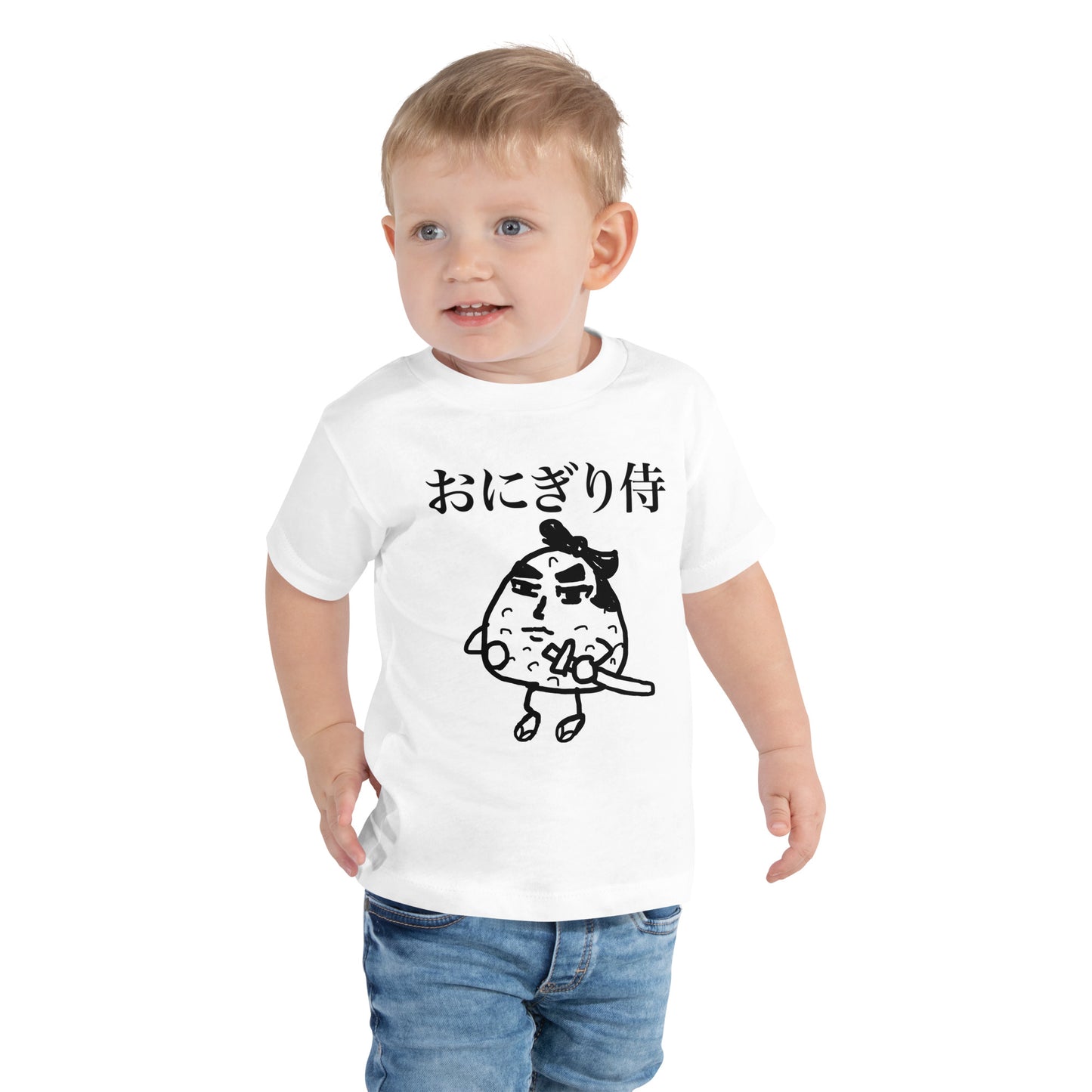 Onigiri-zamurai Toddler Short Sleeve Tee