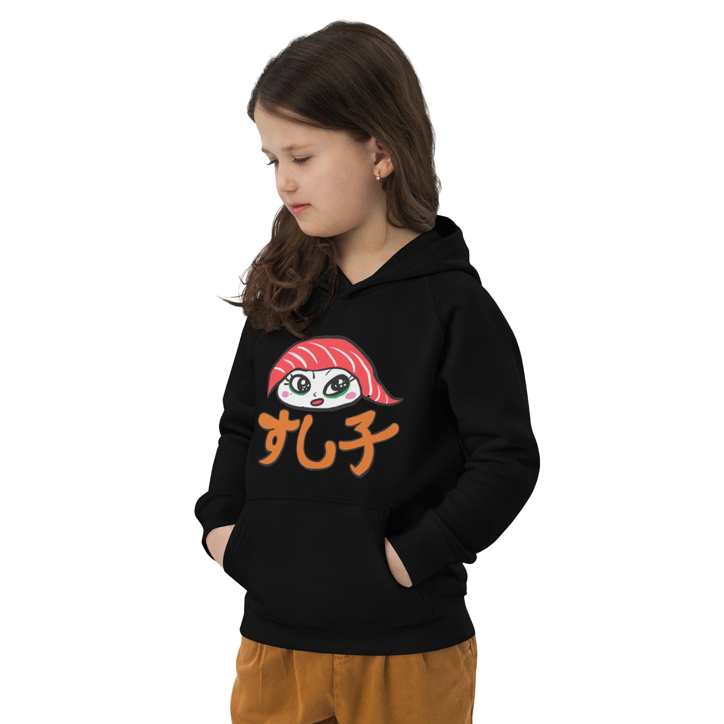 New Sushiko (tuna sushi) -sushi girls-  Kids eco hoodie