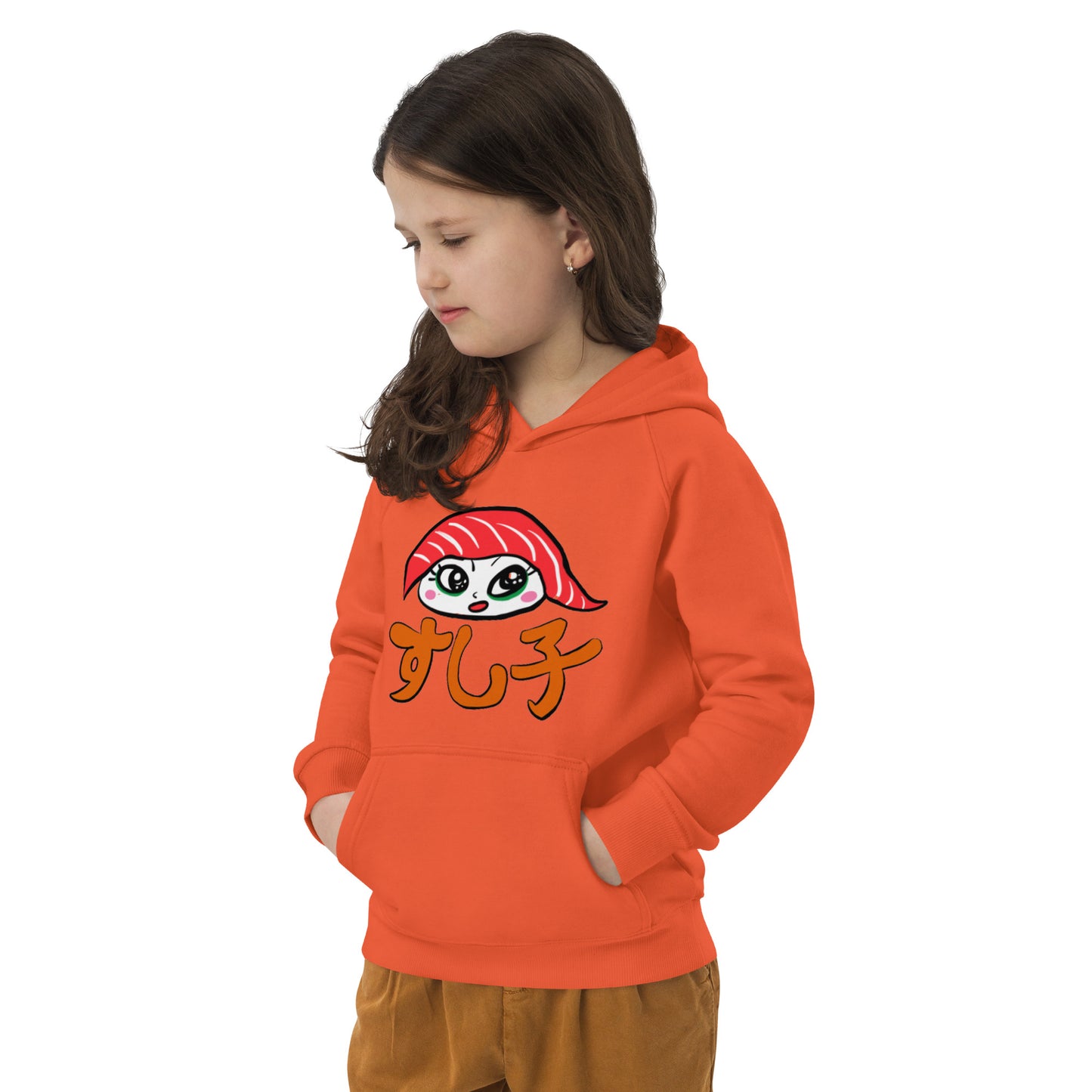 New Sushiko (tuna sushi) -sushi girls-  Kids eco hoodie