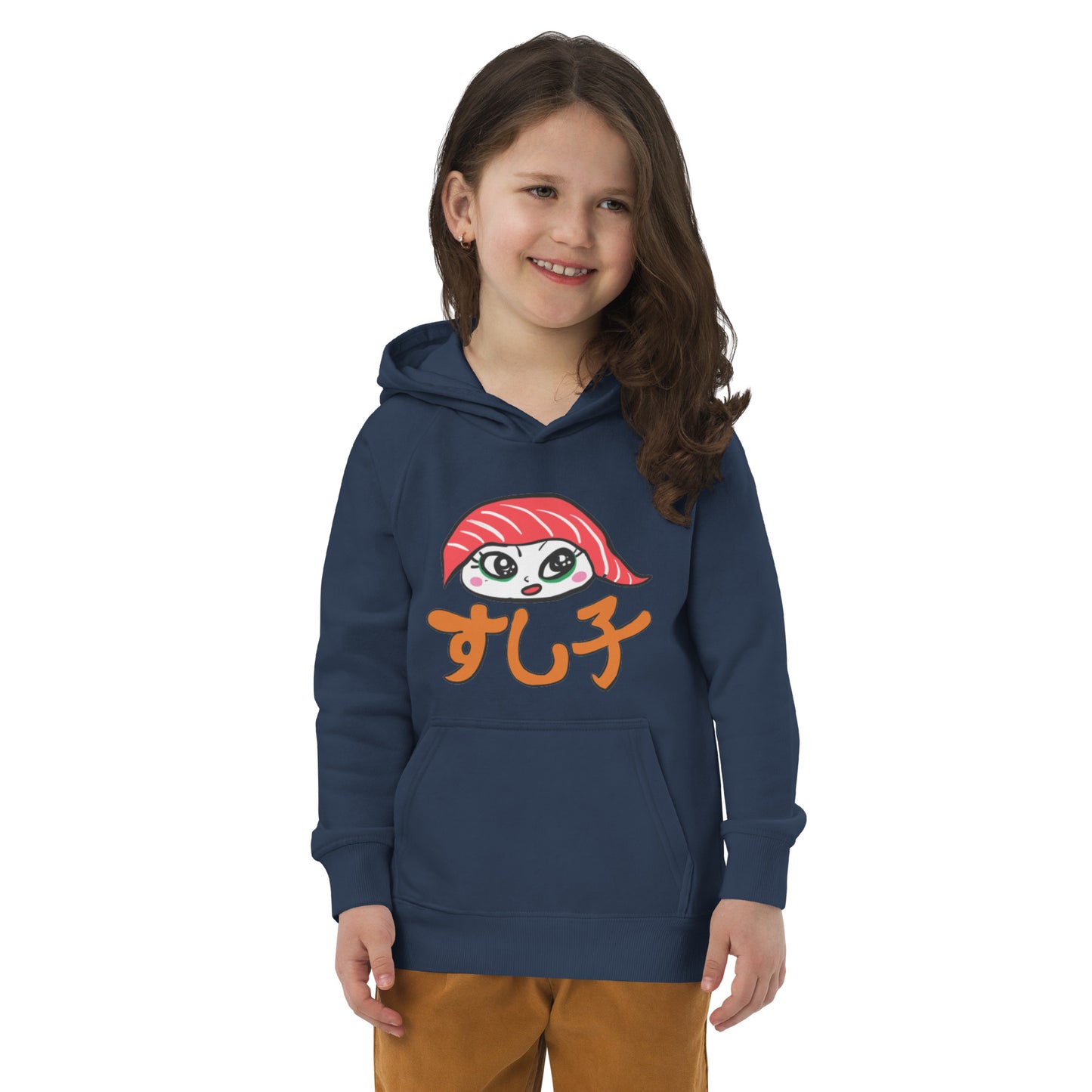 New Sushiko (tuna sushi) -sushi girls-  Kids eco hoodie