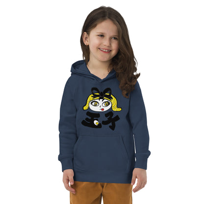 Tamako (Tamago) omelet sushi -sushi girl-   Kids eco hoodie