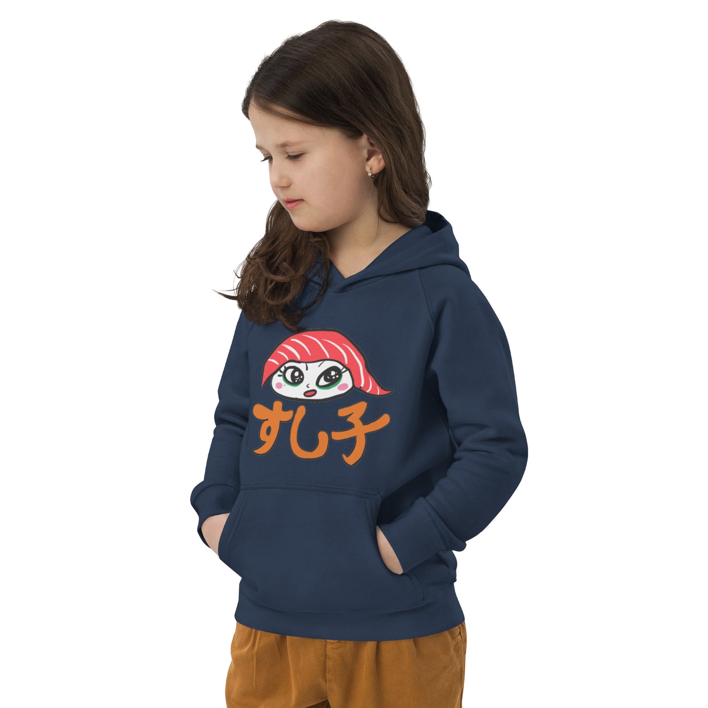 New Sushiko (tuna sushi) -sushi girls-  Kids eco hoodie