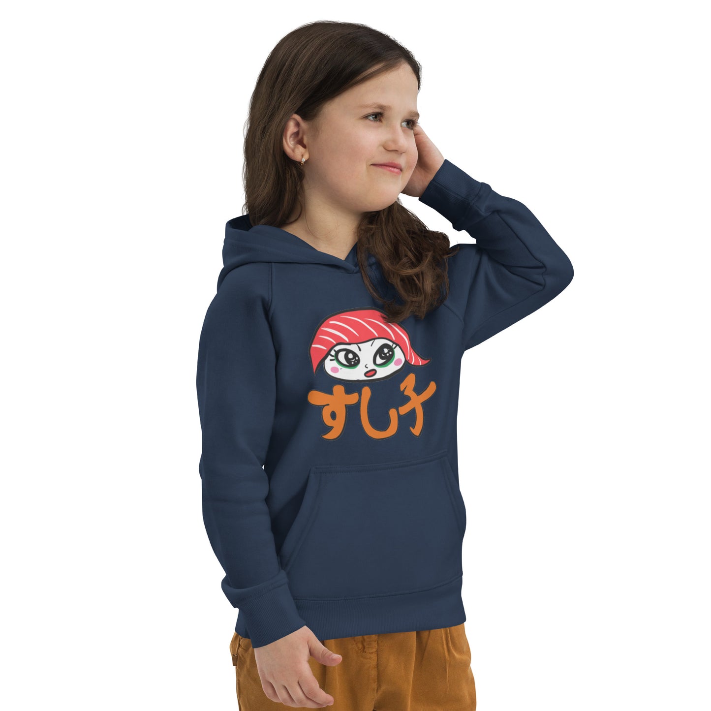 New Sushiko (tuna sushi) -sushi girls-  Kids eco hoodie