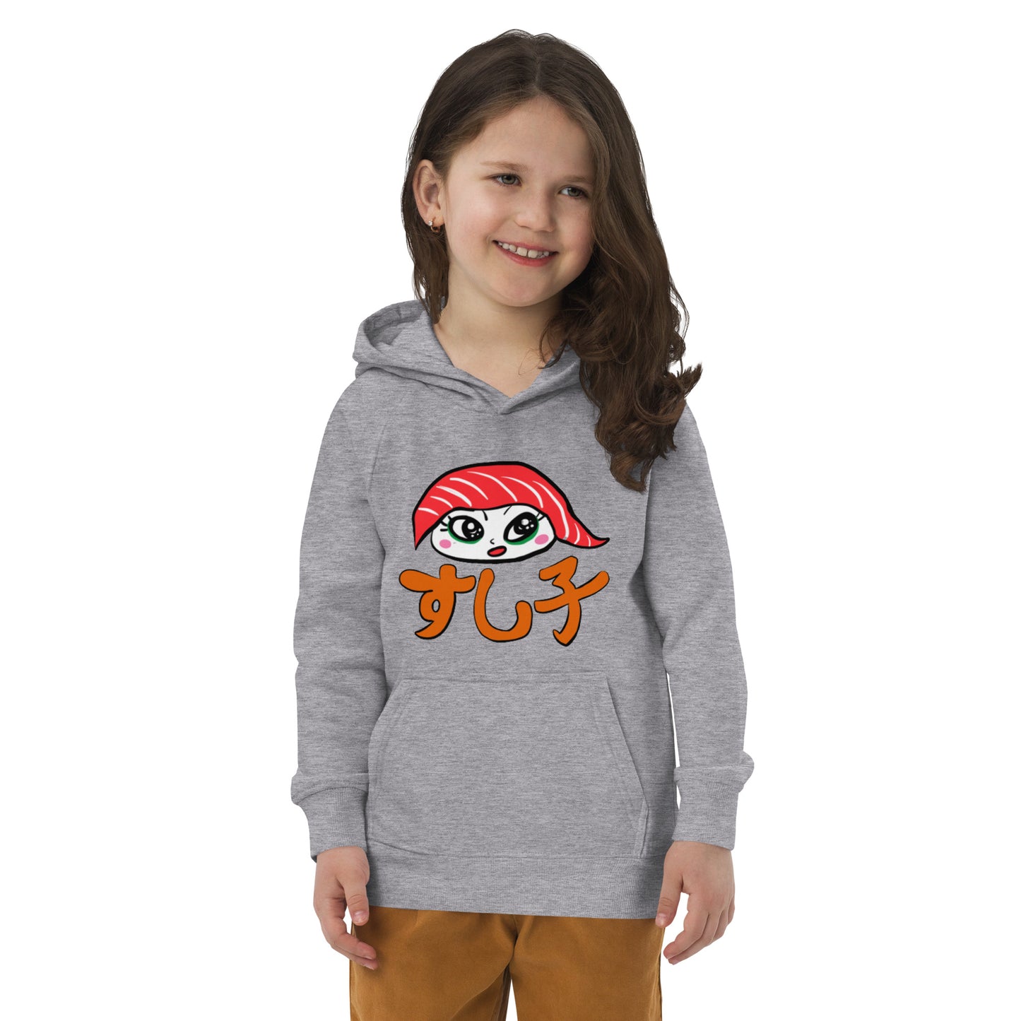 New Sushiko (tuna sushi) -sushi girls-  Kids eco hoodie