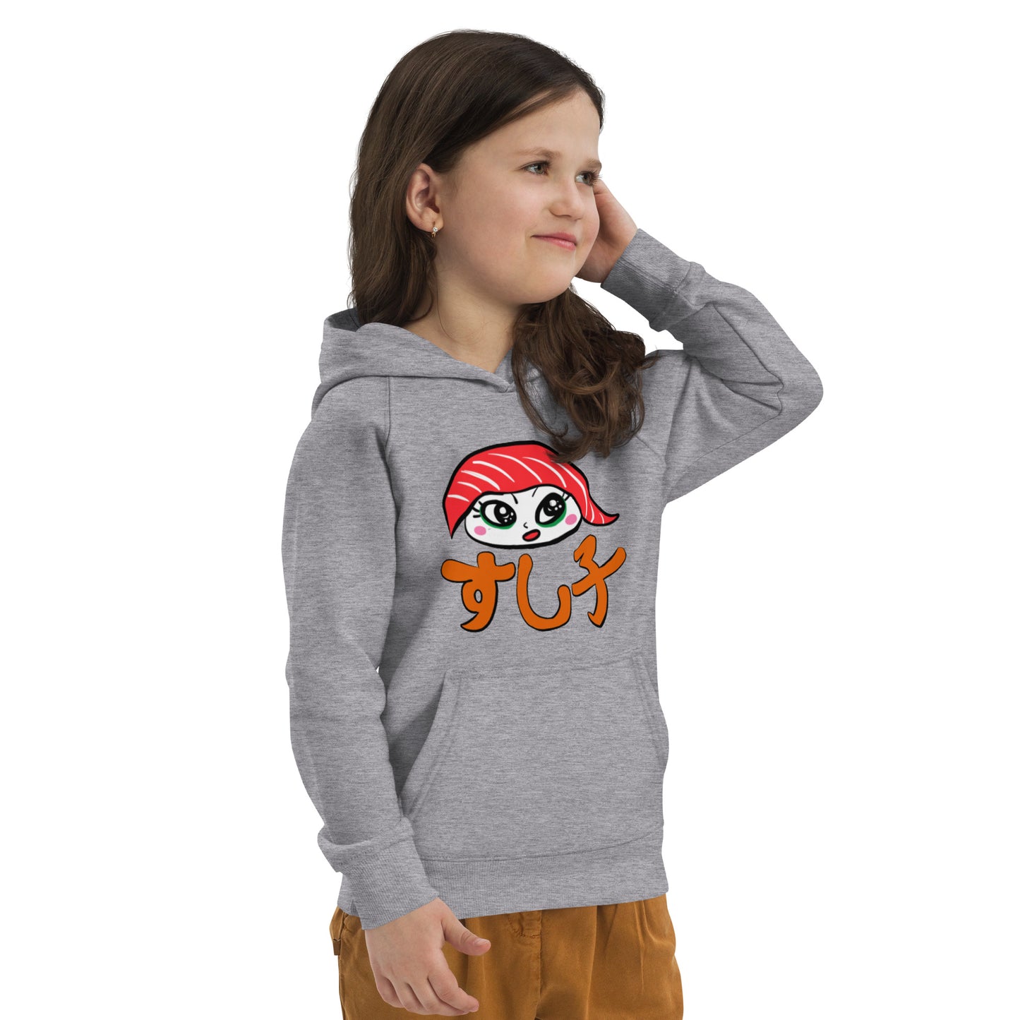 New Sushiko (tuna sushi) -sushi girls-  Kids eco hoodie