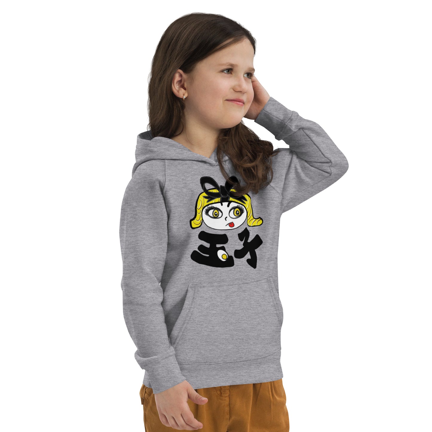 Tamako (Tamago) omelet sushi -sushi girl-   Kids eco hoodie