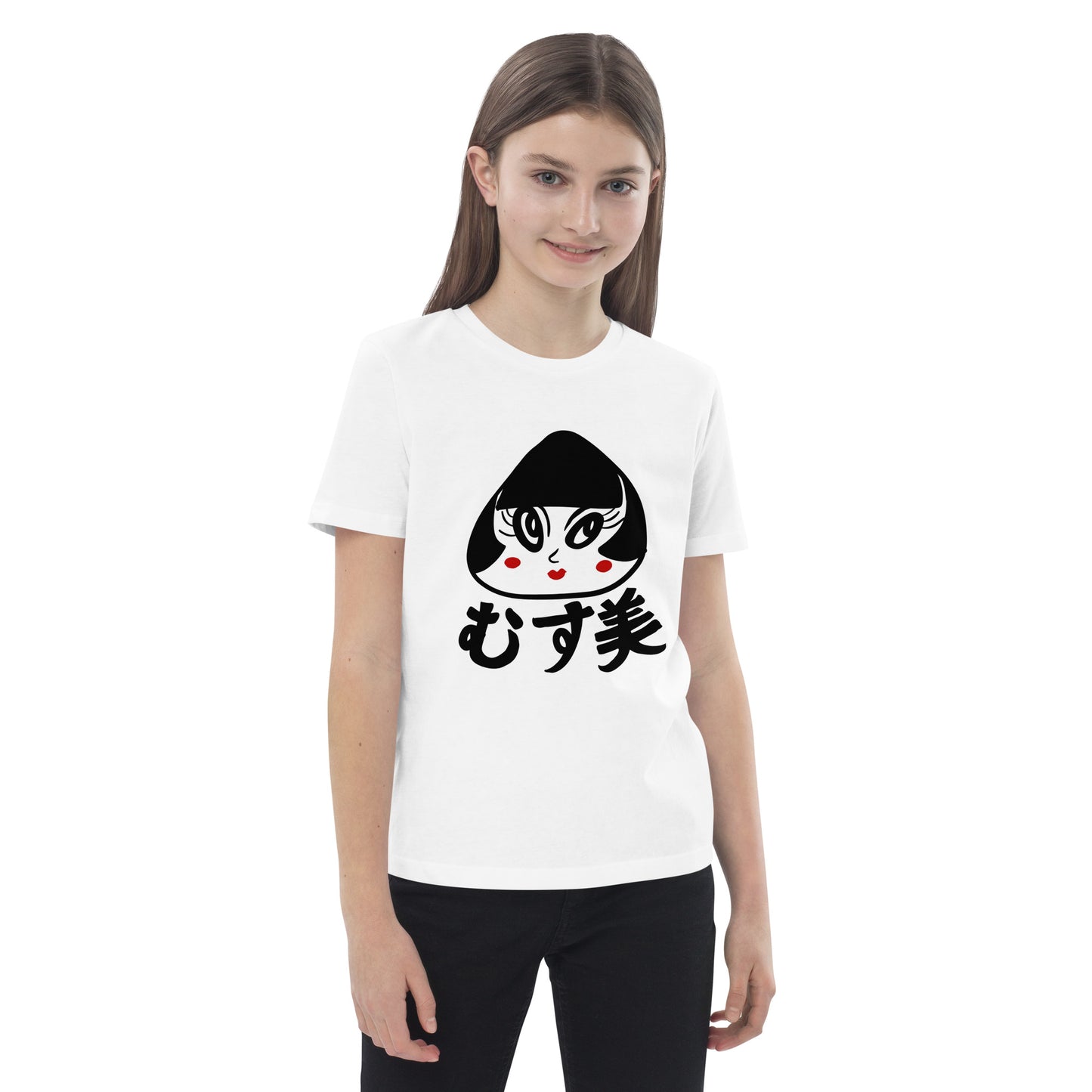 Musubi (Omusubi) onigiri girl  Organic cotton kids t-shirt