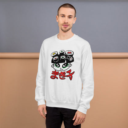 Makiko (Maki sushi girl) Unisex Sweatshirt