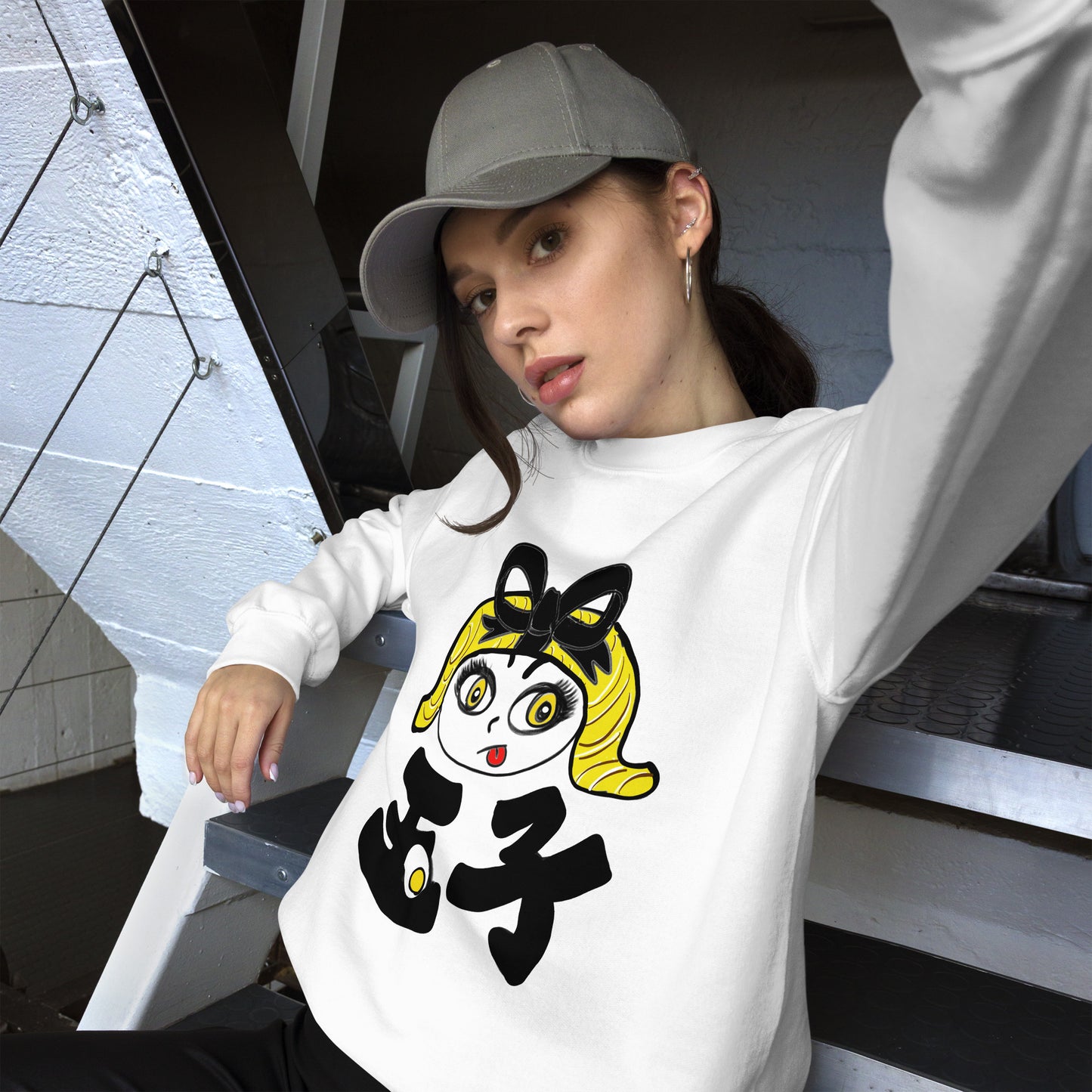 Tamako (Tamago) omelet sushi girl Unisex Sweatshirt